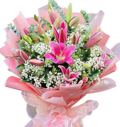 Lilies Flower Bouquet