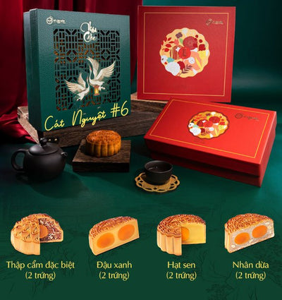 Hy Lam Mon Mooncake - Combo Cát Nguyệt #6