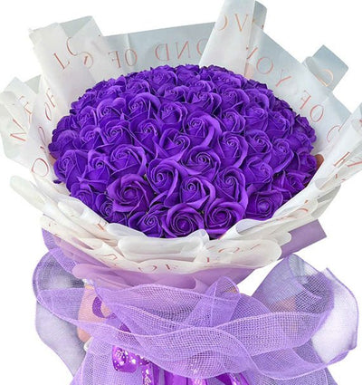 Purple Waxed Roses For VN Women’s Day