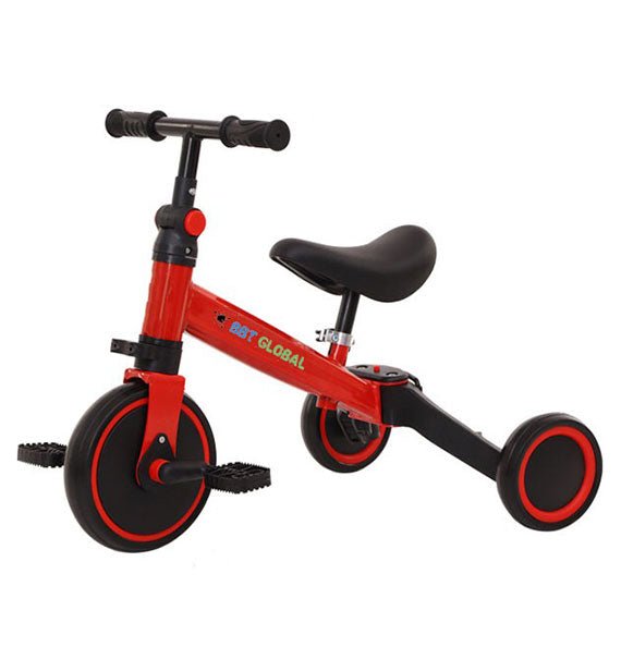 3 wheel multi purpose red bike q9 for kids vietnam
