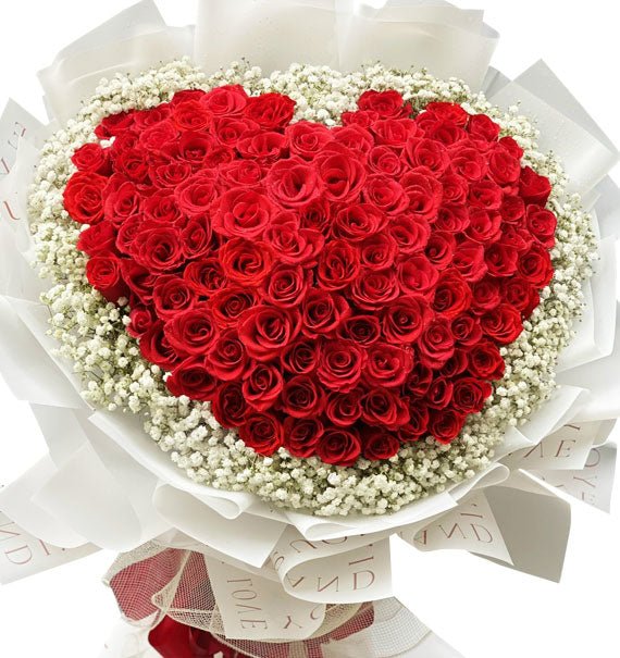 99 Hearts Roses