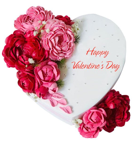 Blooming Heart Cake Valentine Vietnam