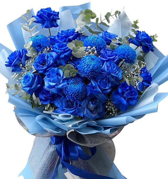 Blue Christmas Flowers Vietnam
