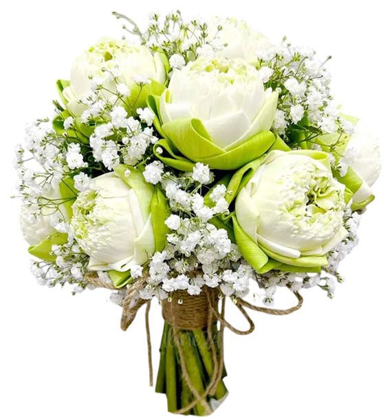 Brides Hand-held Lotus Bouquet Vietnam