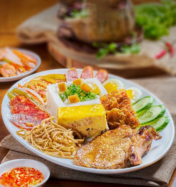 Cali Special BBQ Pork Chop Broken Rice 7 Flavors – Saigon Flowers