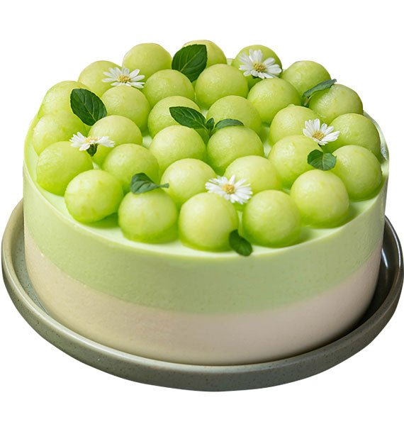 Cantaloupe Mousse Cake Vietnam