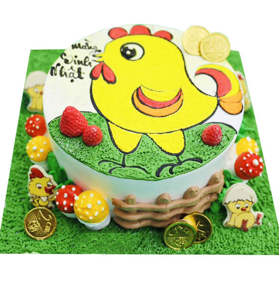 Chicken Birthday Cake Vietnam
