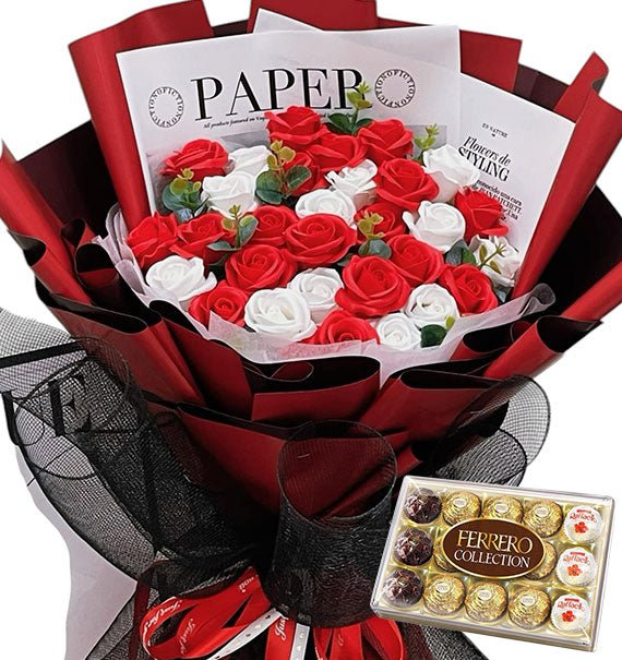 Chocolate and Waxed Roses For Womens Day Vietnam