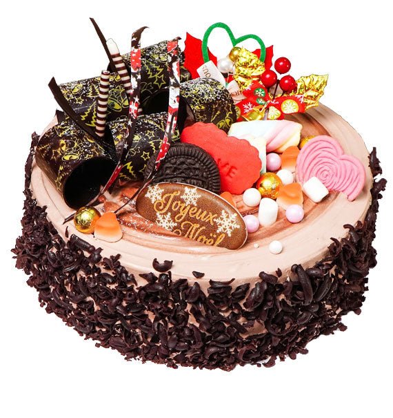 Chocolate Log Cake Christmas Vietnam