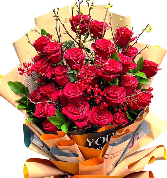 Christmas Rose Bouquet Vietnam