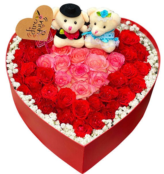 Cute Rose Box For Vietnamese Womens Day