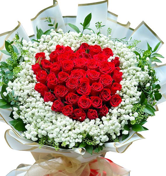 Flames of Love Valentine’s Roses Vietnam