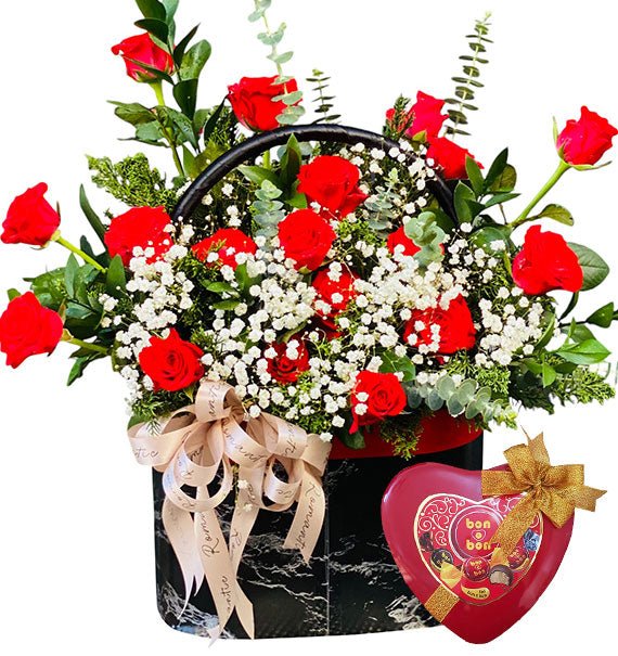 Flowers and Chocolate For Christmas Vietnam
