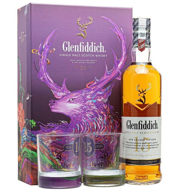 Glenfiddich 15 Years Old Gift Box Tet 2025