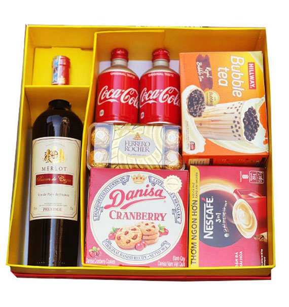 Golden Wishes Hamper Box Christmas Vietnam