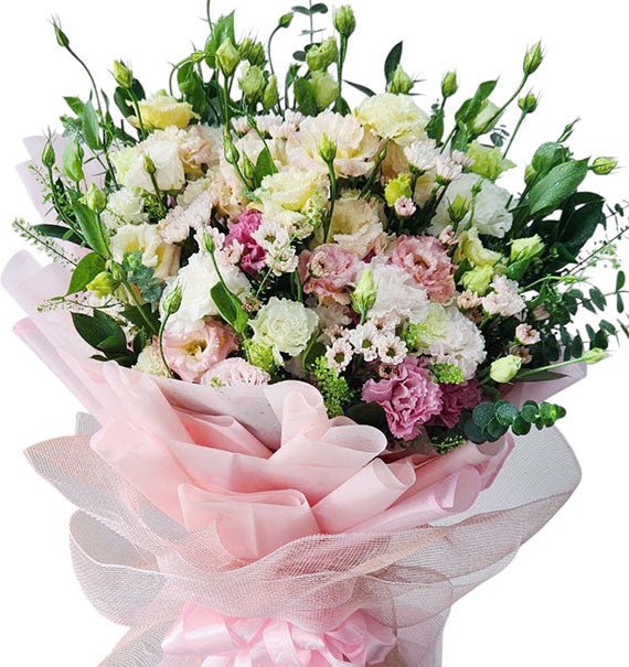 Graduation Lisianthus Bouquet Vietnam