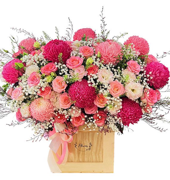 Lunar Bloom Basket Tet Vietnam