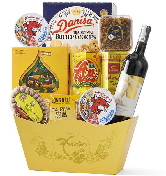 Prosperity Bounty Basket Tet Hamper