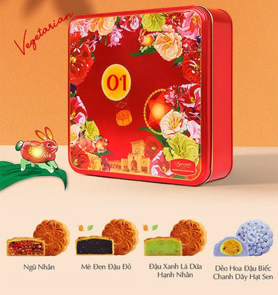 Savouré Vegetarian Mooncake Combo 01