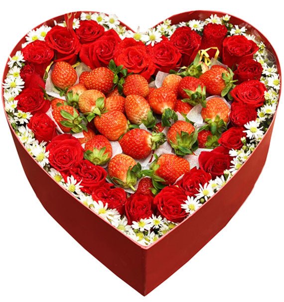 Strawberry and Rose Box Vietnamese Womens Day