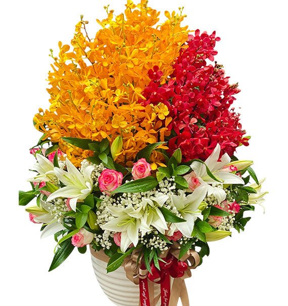Thank You Mom With Orchids Vietnam