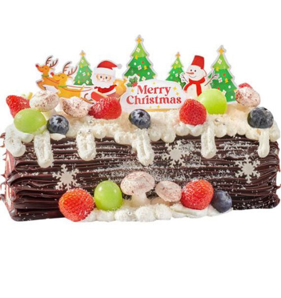 The Yule Log Cake Christmas Vietnam Delivery