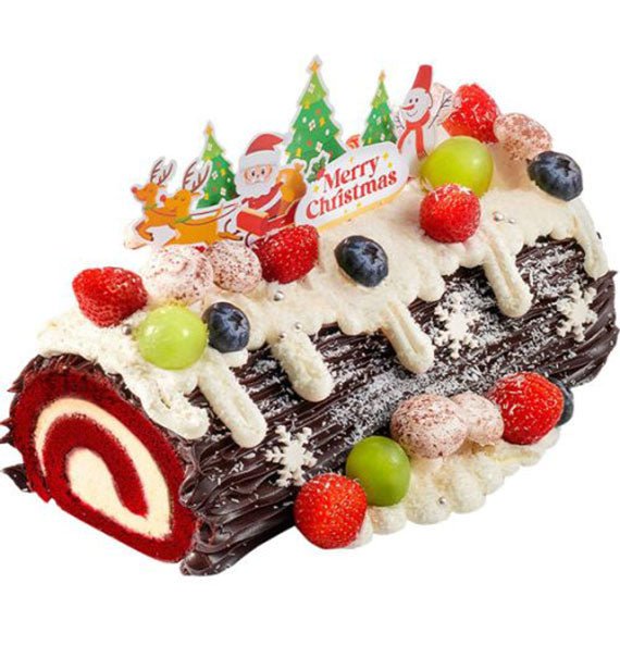 The Yule Log Cake Christmas Vietnam