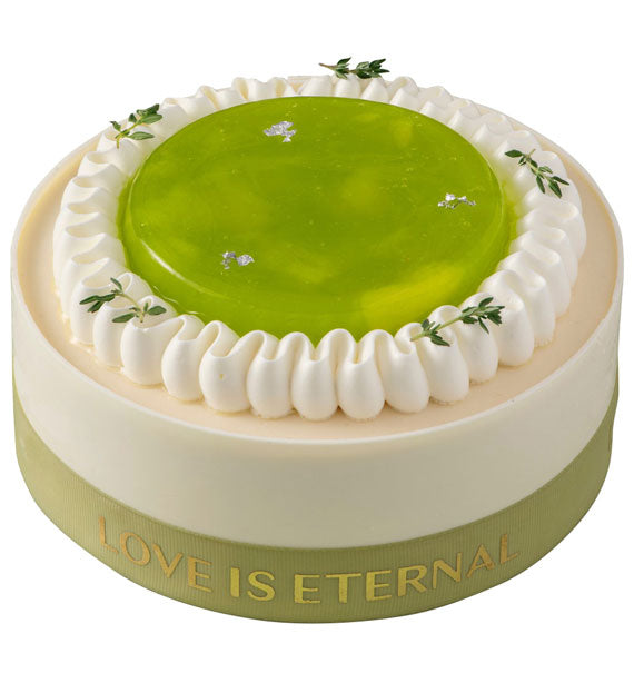 Tropical Green Mousse Cake Vietnam