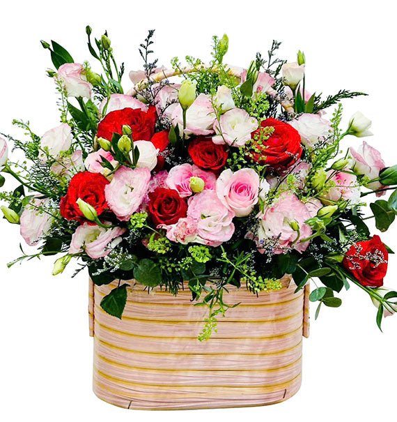 Vietnamese Teachers Day Flower Basket