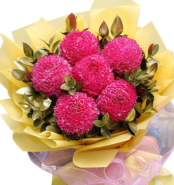 Vietnamese Womens Day Peony Chrysanthemum Bouquet