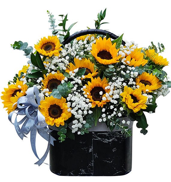 Vietnamese Womens Day Sunflower Basket