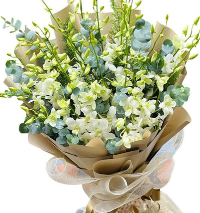 White Orchids Bouquet