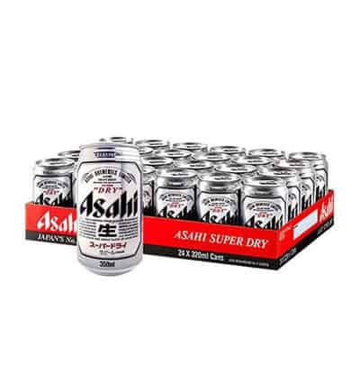 asahi beer 24 cans