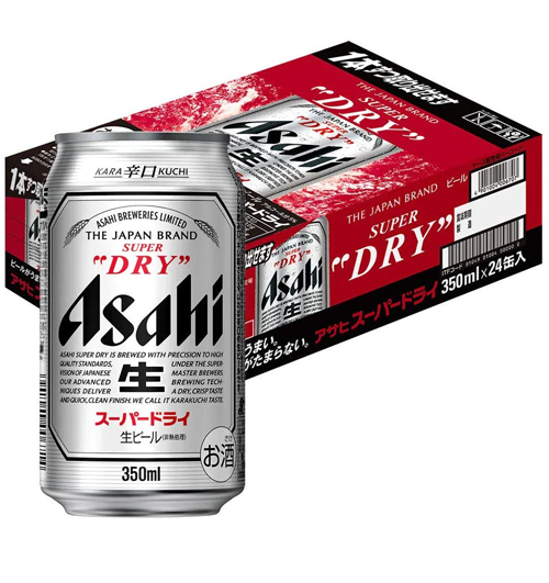 ASAHI SUPER DRY CASE (24x500ml) | Strong Zero Drinks