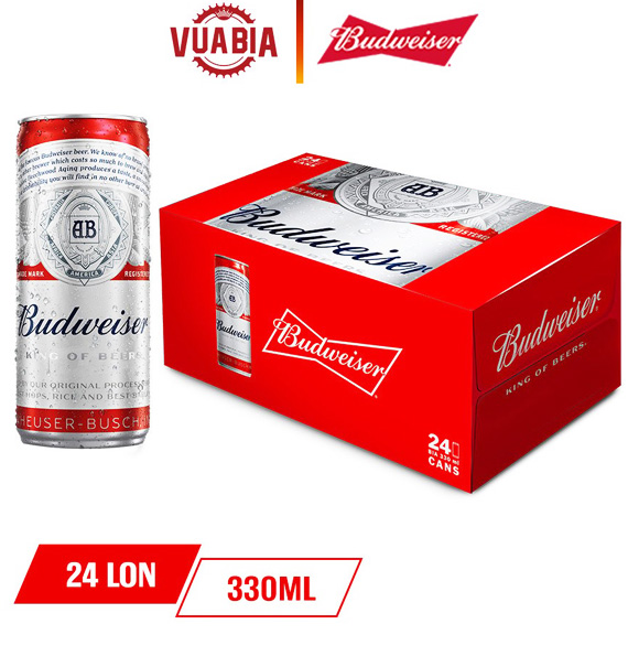 budweiser beer 24 cans box