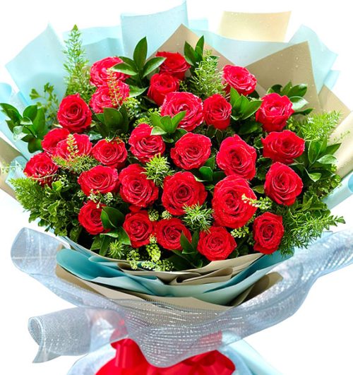 christmas roses 24 red roses a