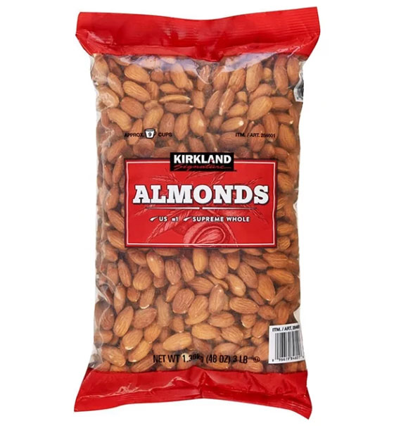 kirkland signature almond 1 36 kg tet food