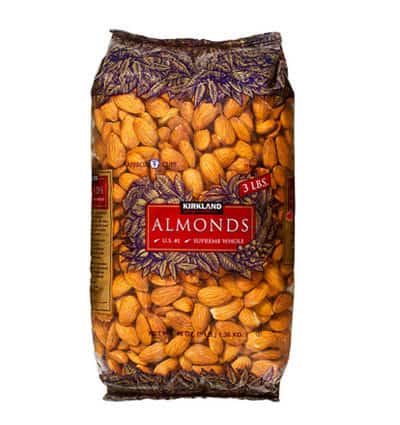 kirkland signature almond tet food