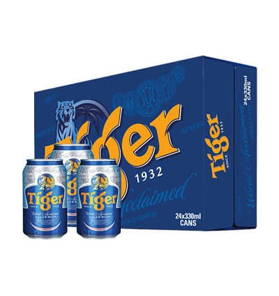 tiger beer 24 cans