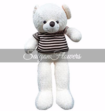 white-teddy-bear-1.4m-saigonflowers-gifts