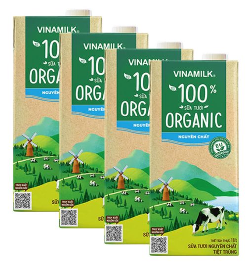 Vinamilk 100% Organic Non Sweetened