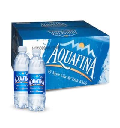 aquafina pure water 24 cans