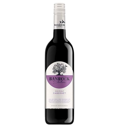 banrock station shiraz cabernet red wine