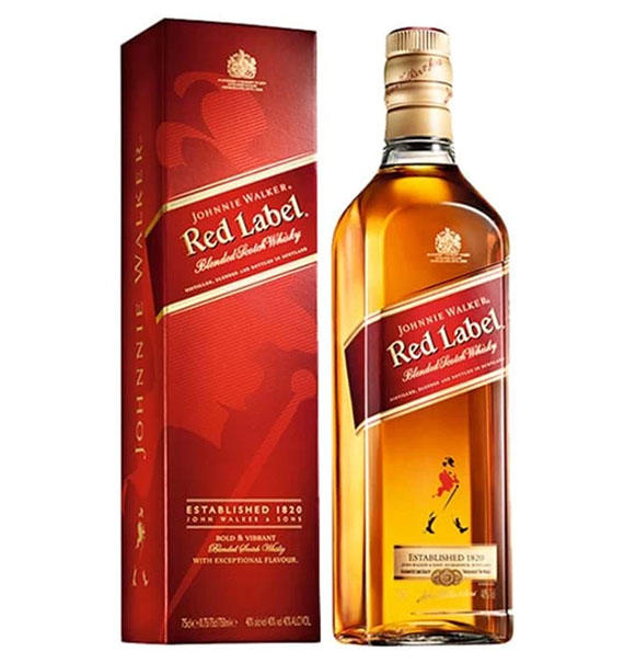 johnnie walker red label whisky