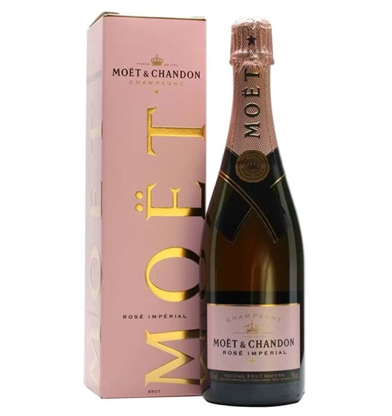 moet chandon rose imperial champagne