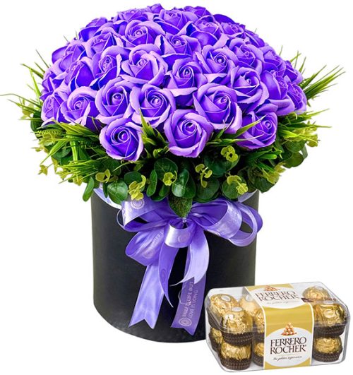 chocolate waxed roses vietnam 05