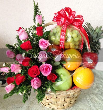 mothers day fruit basket