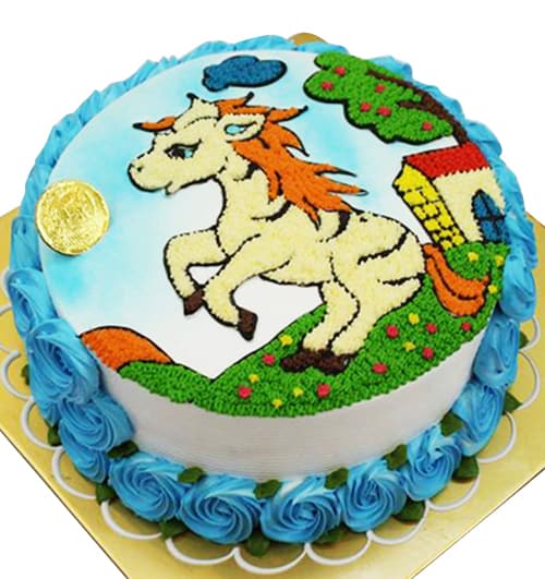 horse cake 01