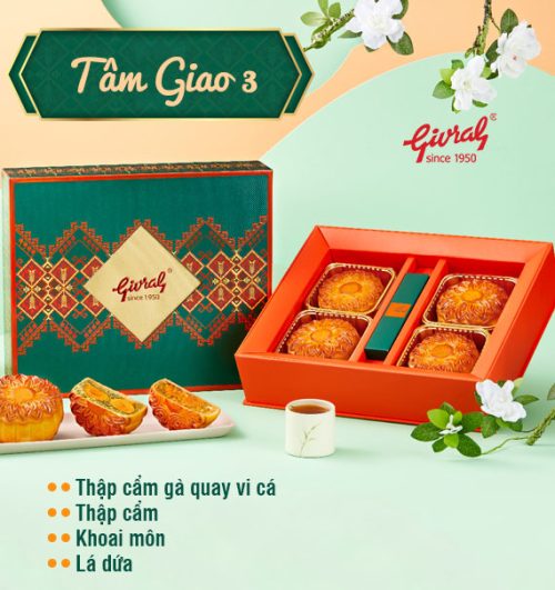 givral mooncakes combo tam giao 3