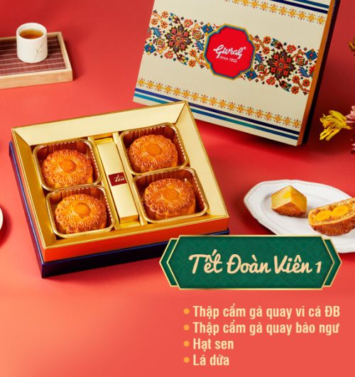 givral mooncakes combo tet doan vien 1